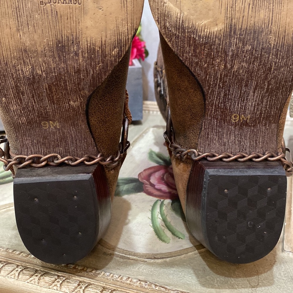 Durango Crush Heartbreaker Pointed Toe Women’s Cowboy Boots Sz 9 - Picture 13 of 16
